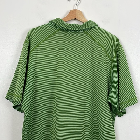 The North Face Flash Dry Polo Short Sleeve Pullover Mens XL 1/4 Button Shirt - Picture 6 of 8